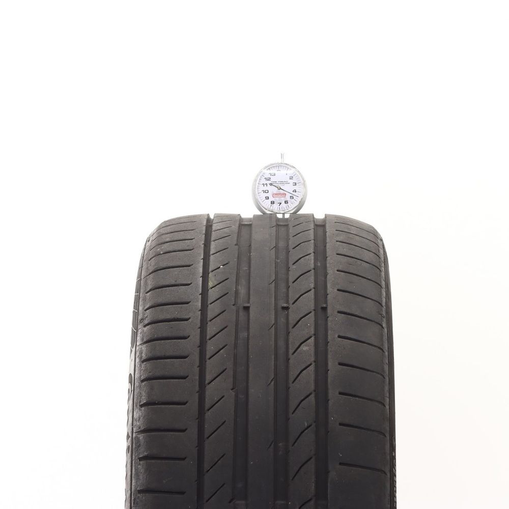 Set of (2) Used 225/40R19 Continental ContiSportContact 5 SSR MOE 93Y - 4-4.5/32 - Image 5