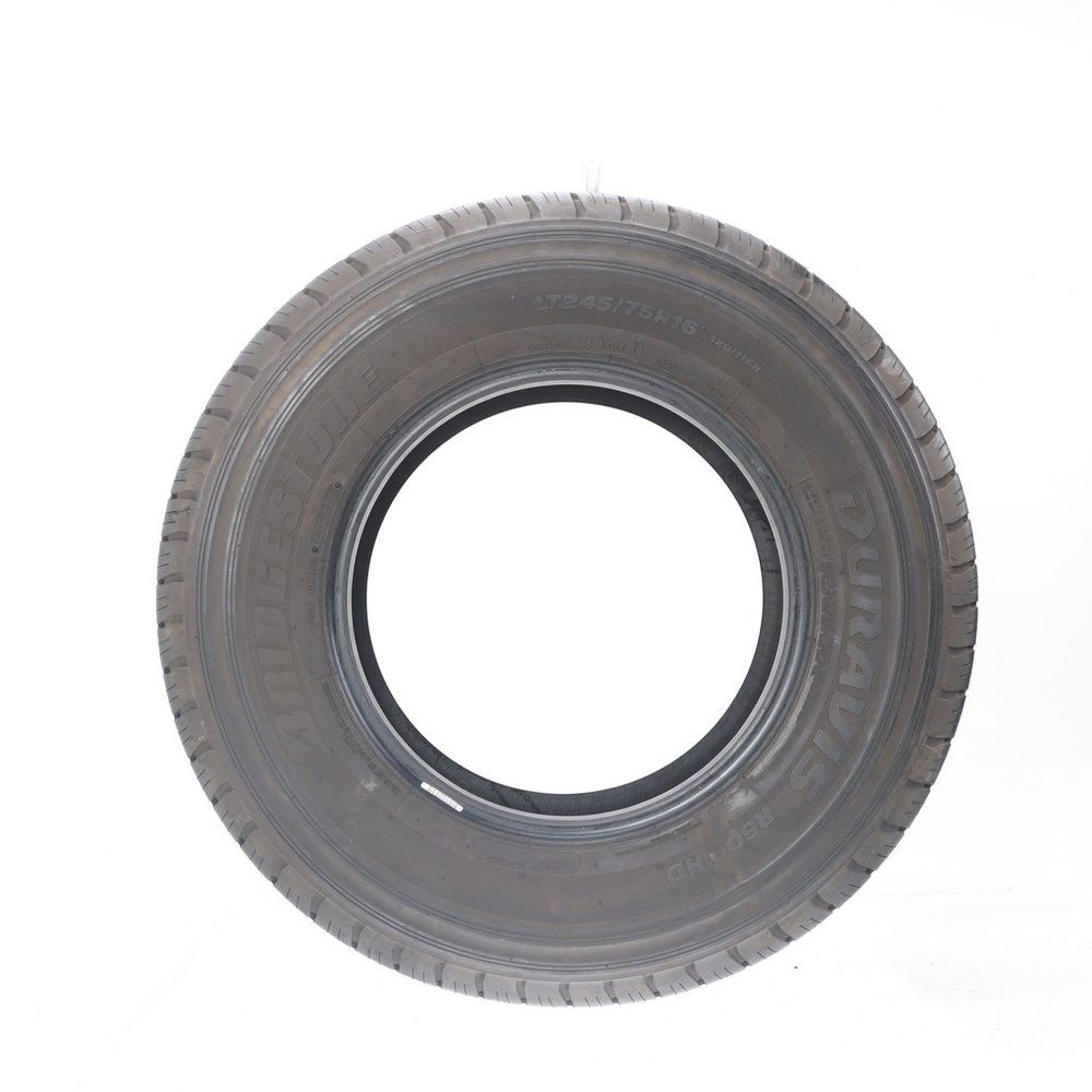 Set of (2) Used LT 245/75R16 Bridgestone Duravis R500 HD 120/116R - 11-12/32 - Image 3