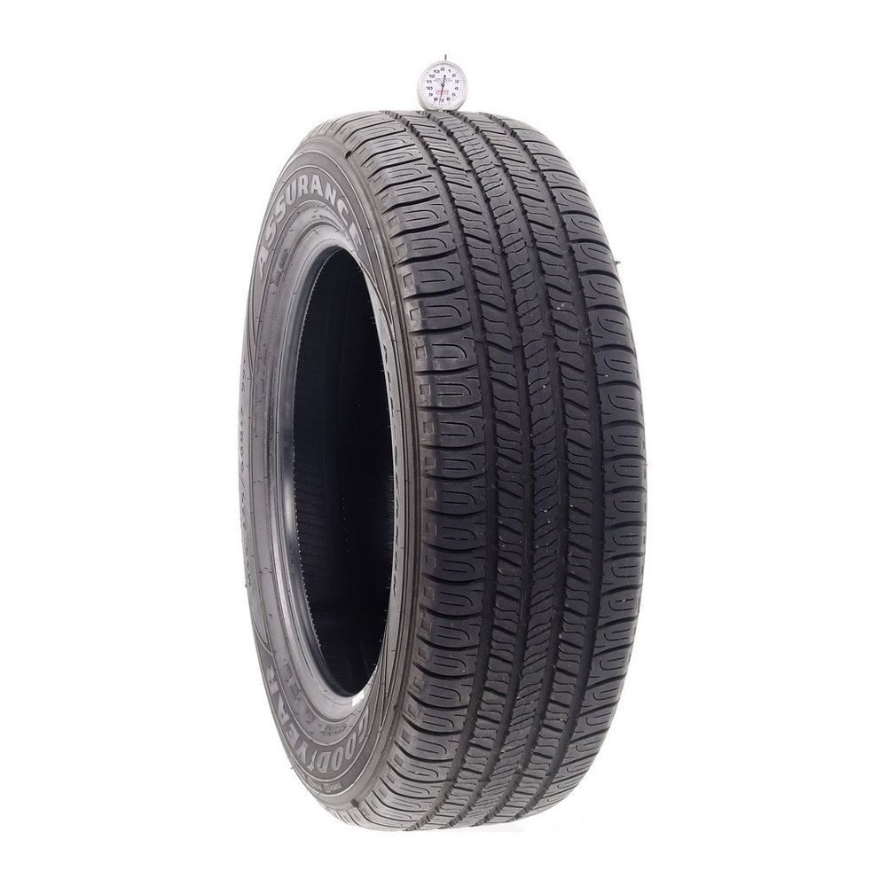 Set of (2) Used 225/60R17 Goodyear Assurance All-Season 99T - 7.5-8/32 - Image 1