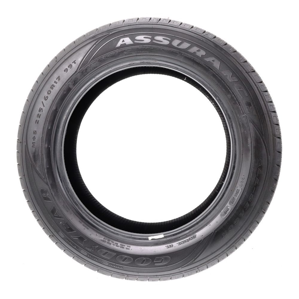 Set of (2) Used 225/60R17 Goodyear Assurance All-Season 99T - 7.5-8/32 - Image 6