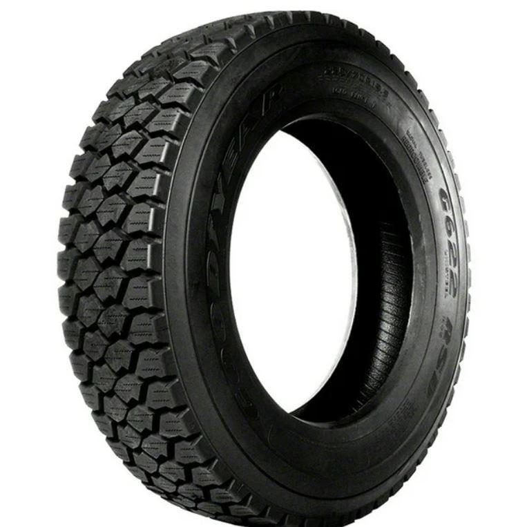 Set of (4) New 295/75R22.5 Goodyear G622 RSD 144R - Image 1