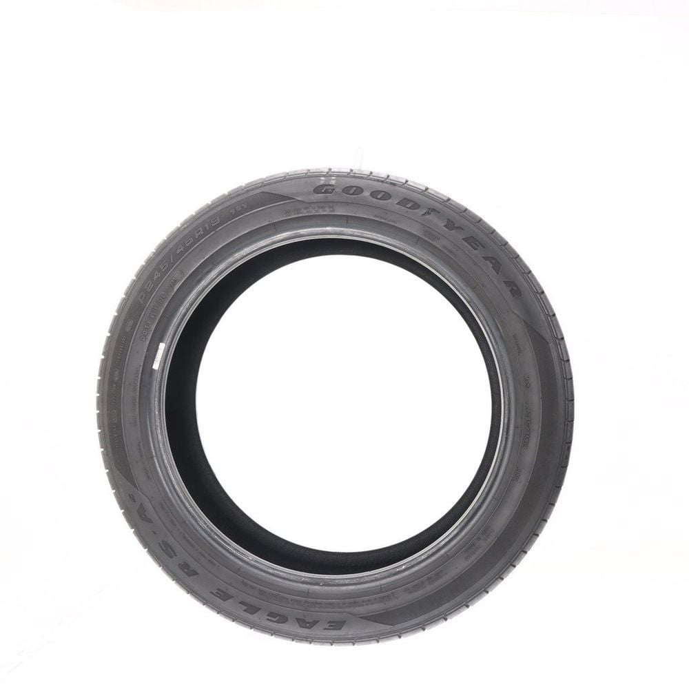 Set of (4) Used 245/45R19 Goodyear Eagle RS-A2 98V - 8-8.5/32 - Image 3
