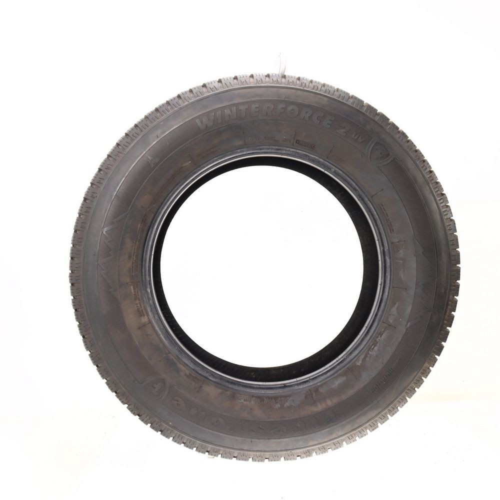 Used 255/65R17 Firestone Winterforce 2 UV Studded 110S - 7/32 - Image 3