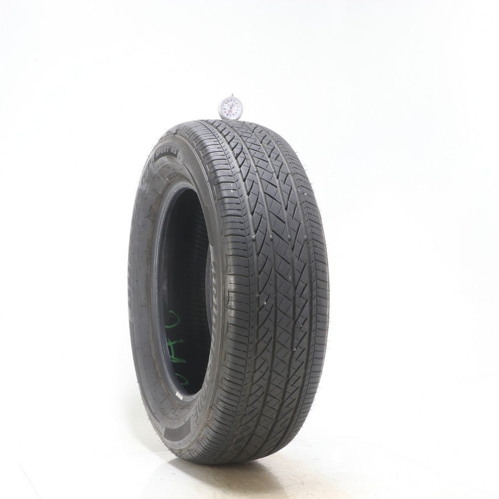 Set of (2) Used P 225/65R17 Bridgestone Dueler H/P Sport AS 102H - 7.5-8.5/32 - Image 1