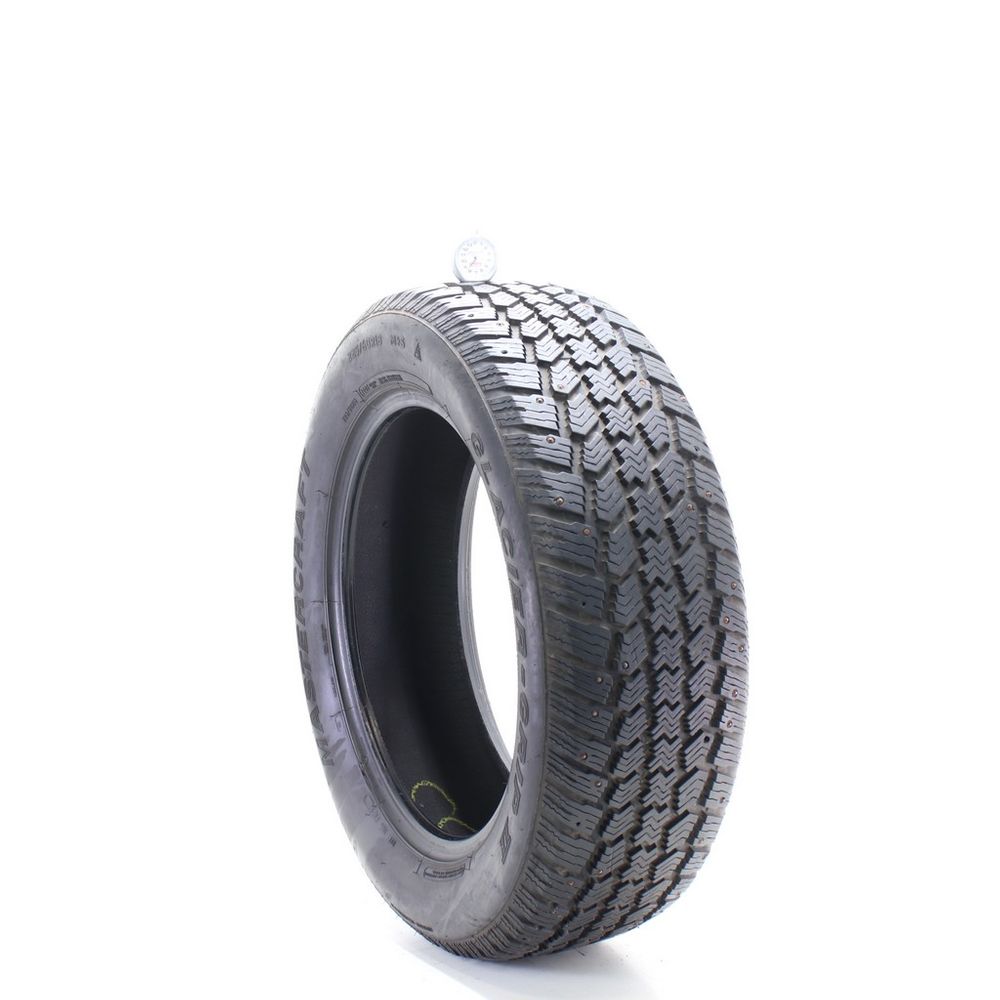 Set of (2) Used 225/60R18 Mastercraft Glacier Grip II Studded 100T - 8.5-10/32 - Image 1