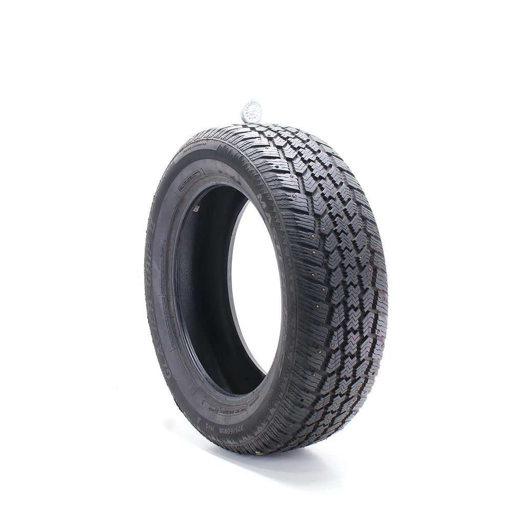 Set of (2) Used 225/60R18 Mastercraft Glacier Grip II Studded 100T - 8.5-10/32 - Image 4