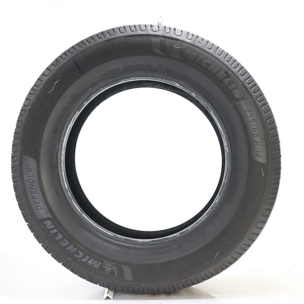 Set of (2) Used 255/65R18 Michelin Defender 2 111H - 9-9.5/32 - Image 3