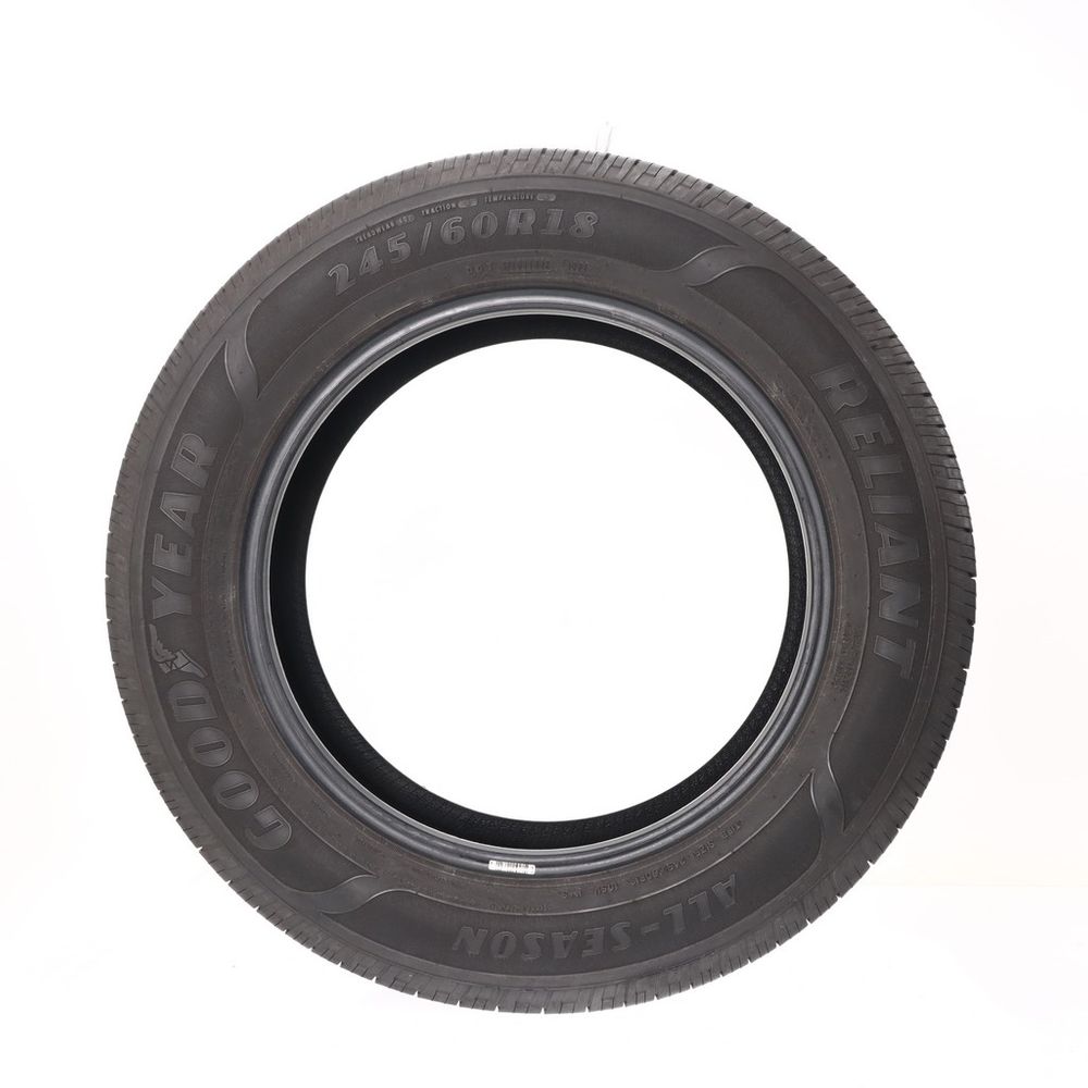 Set of (2) Used 245/60R18 Goodyear Reliant All-season 105V - 8-9/32 - Image 3
