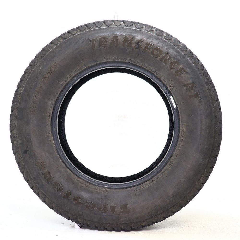 Set of (4) Used LT 265/70R17 Firestone Transforce AT 121/118Q E - 6-7/32 - Image 3