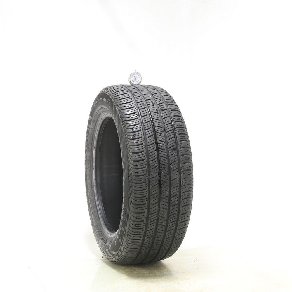 Set of (4) Used 225/55R17 Continental ContiProContact SSR 97V - 6-7/32 - Image 1