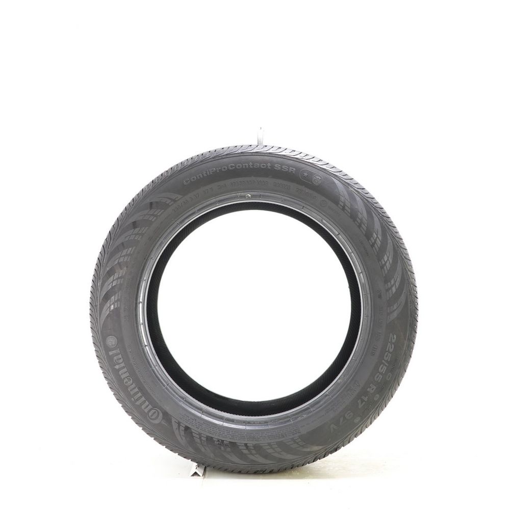 Set of (4) Used 225/55R17 Continental ContiProContact SSR 97V - 6-7/32 - Image 3