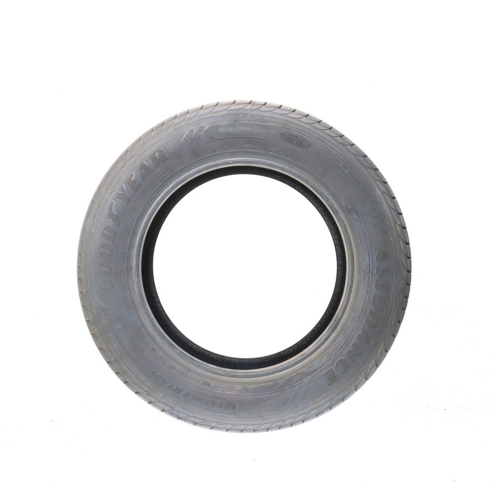 Set of (2) Driven Once 235/60R17 Goodyear Assurance WeatherReady 102H - 11/32 - Image 3