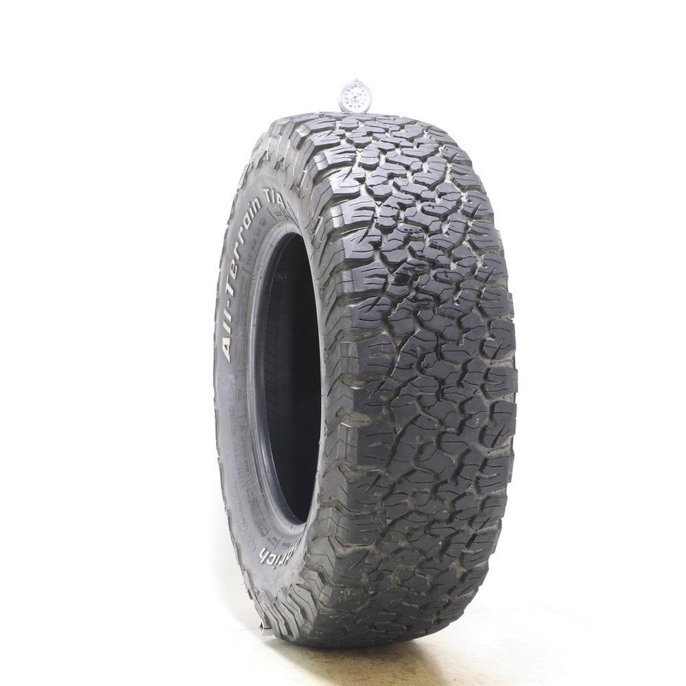 Set of (2) Used LT 265/70R17 BFGoodrich All-Terrain T/A KO2 112/109S C - 9.5-11/32 - Image 1