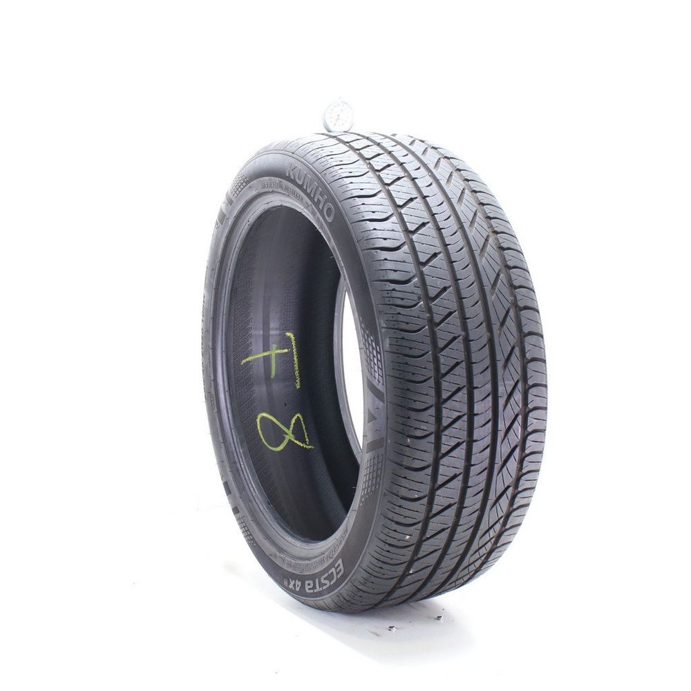 Set of (2) Used 255/45ZR20 Kumho Ecsta 4X II 105W - 8-8.5/32 - Image 1