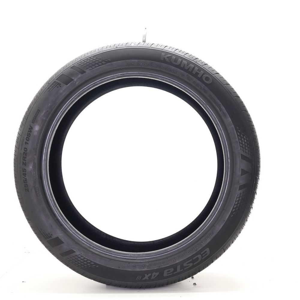 Set of (2) Used 255/45ZR20 Kumho Ecsta 4X II 105W - 8-8.5/32 - Image 3