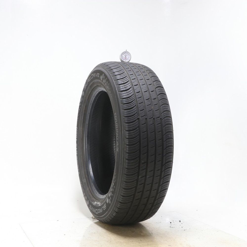 Set of (2) Used 225/60R18 SureDrive Touring A/S TA71 100H - 6.5-7/32 - Image 1