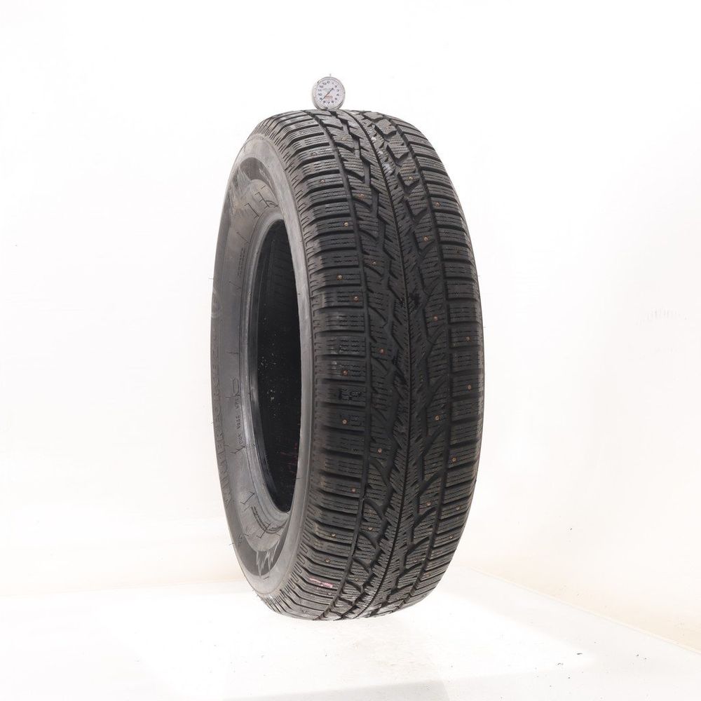 Set of (2) Used 255/65R17 Firestone Winterforce 2 UV Studded 110S - 8.5/32 - Image 1