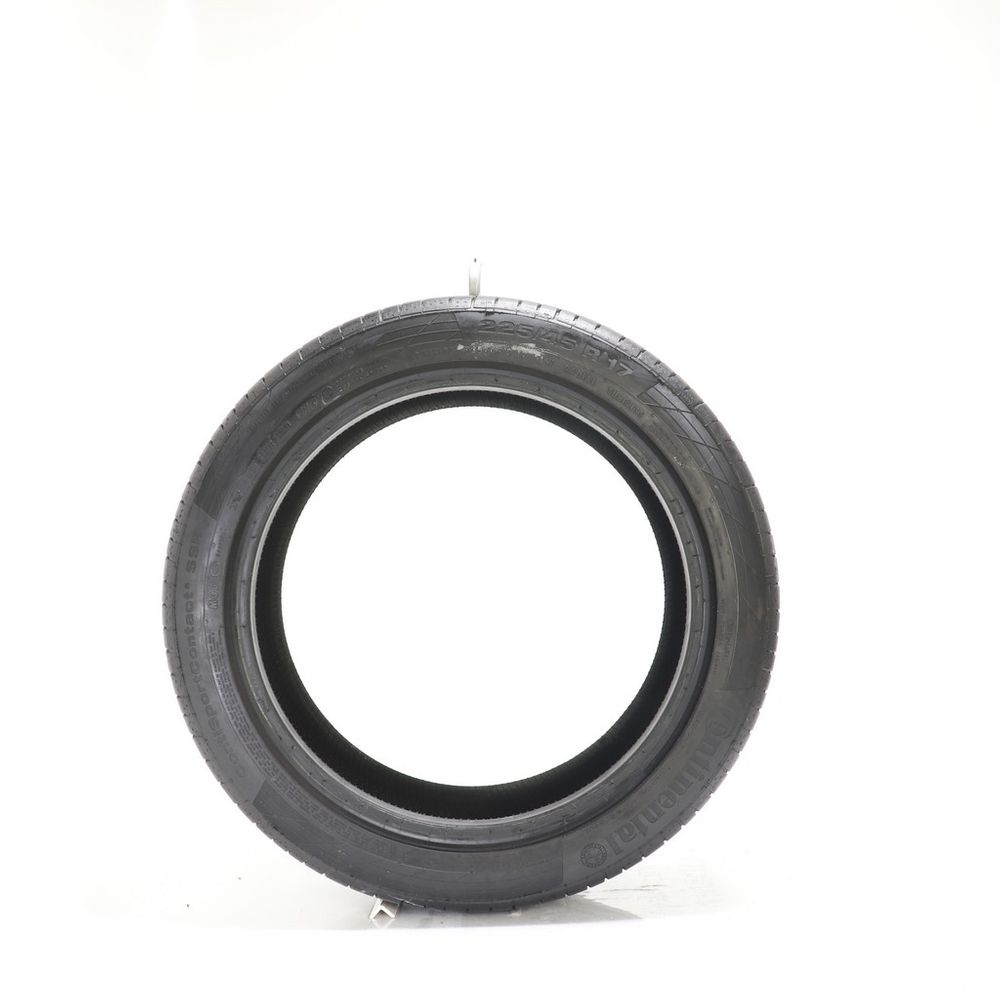 Used 225/45R17 Continental ContiSportContact 5 SSR MOE 91W - 8/32 - Image 3