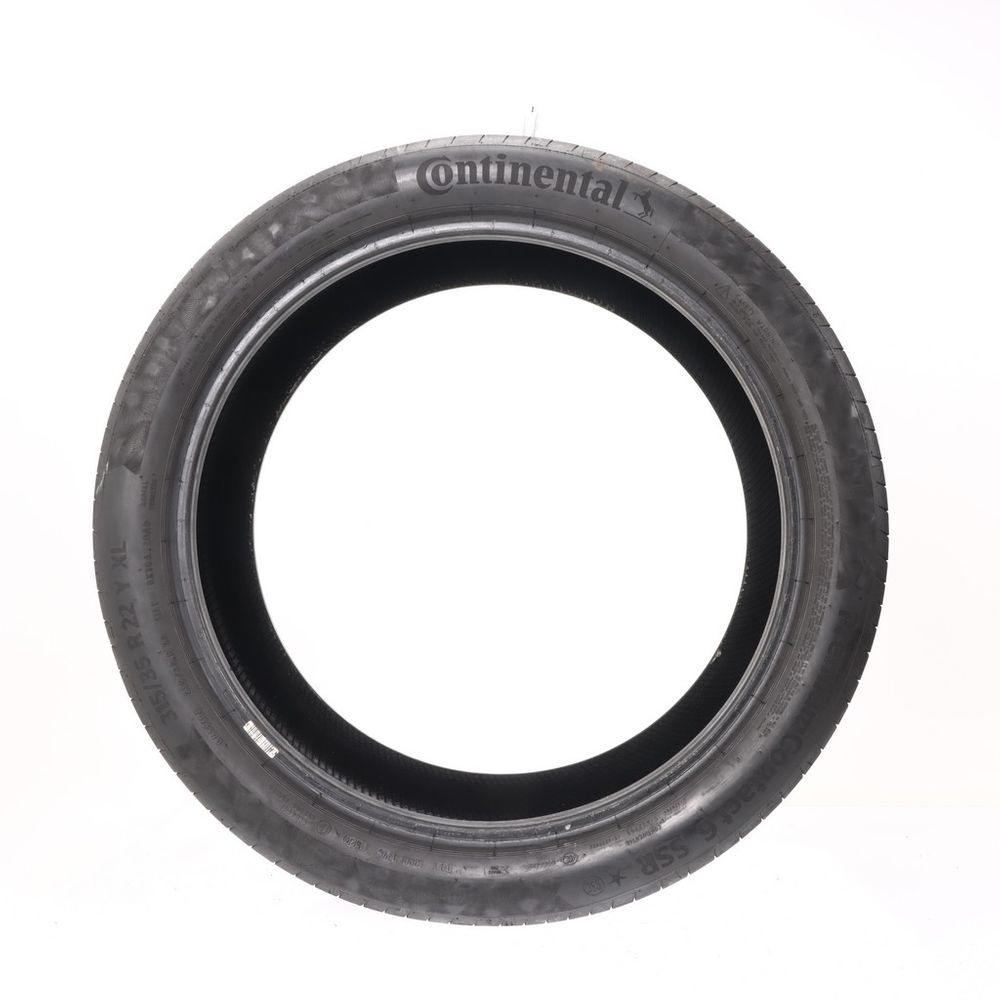 Set of (2) Used 315/35R22 Continental PremiumContact 6 SSR 111Y - 4-5/32 - Image 3