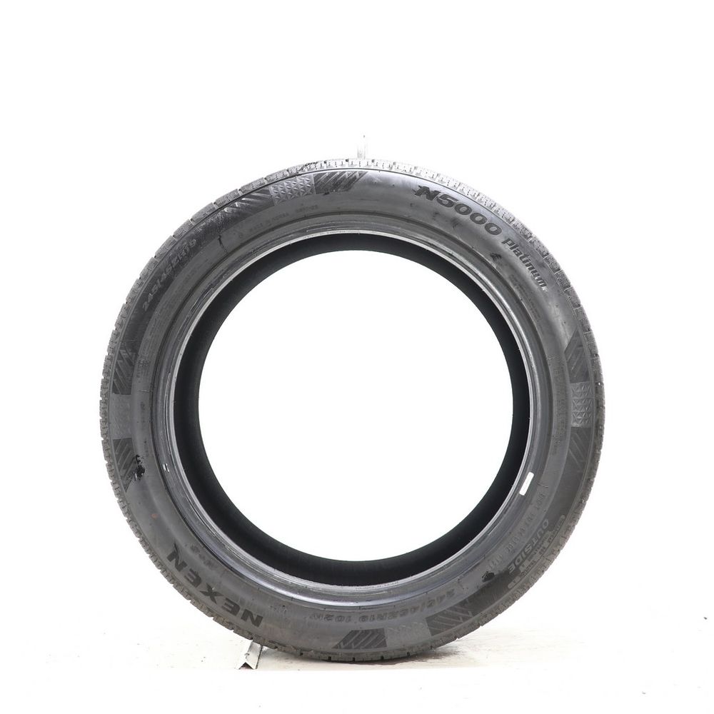 Set of (2) Used 245/45ZR19 Nexen N5000 Platinum 102W - 7-8/32 - Image 6