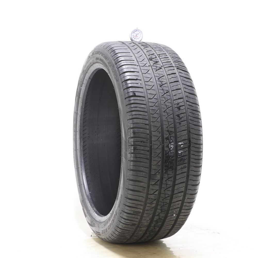 Set of (2) Used 265/40R22 Pirelli Scorpion Zero Plus 106Y - 9/32 - Image 1