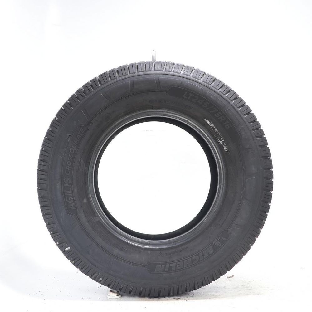 Set of (2) Used LT 245/75R16 Michelin Agilis CrossClimate  120/116R E - 8.5-9.5/32 - Image 3