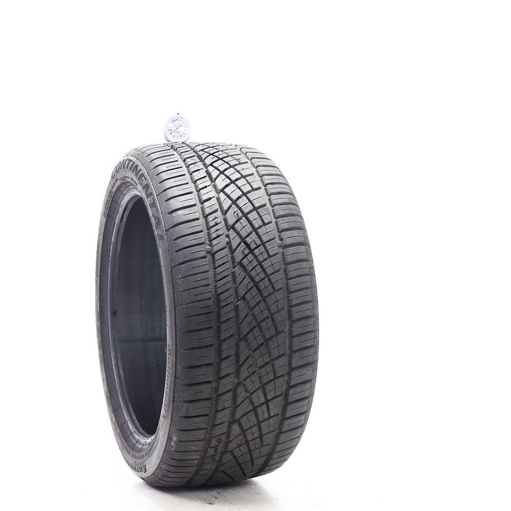 Set of (2) Used 245/40ZR17 Continental ExtremeContact DWS06 91W - 8-9/32 - Image 4
