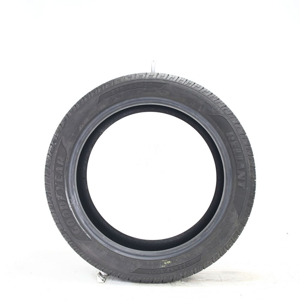 Set of (2) Used 235/45R18 Goodyear Reliant All-season 94V - 7.5-9/32 - Image 3