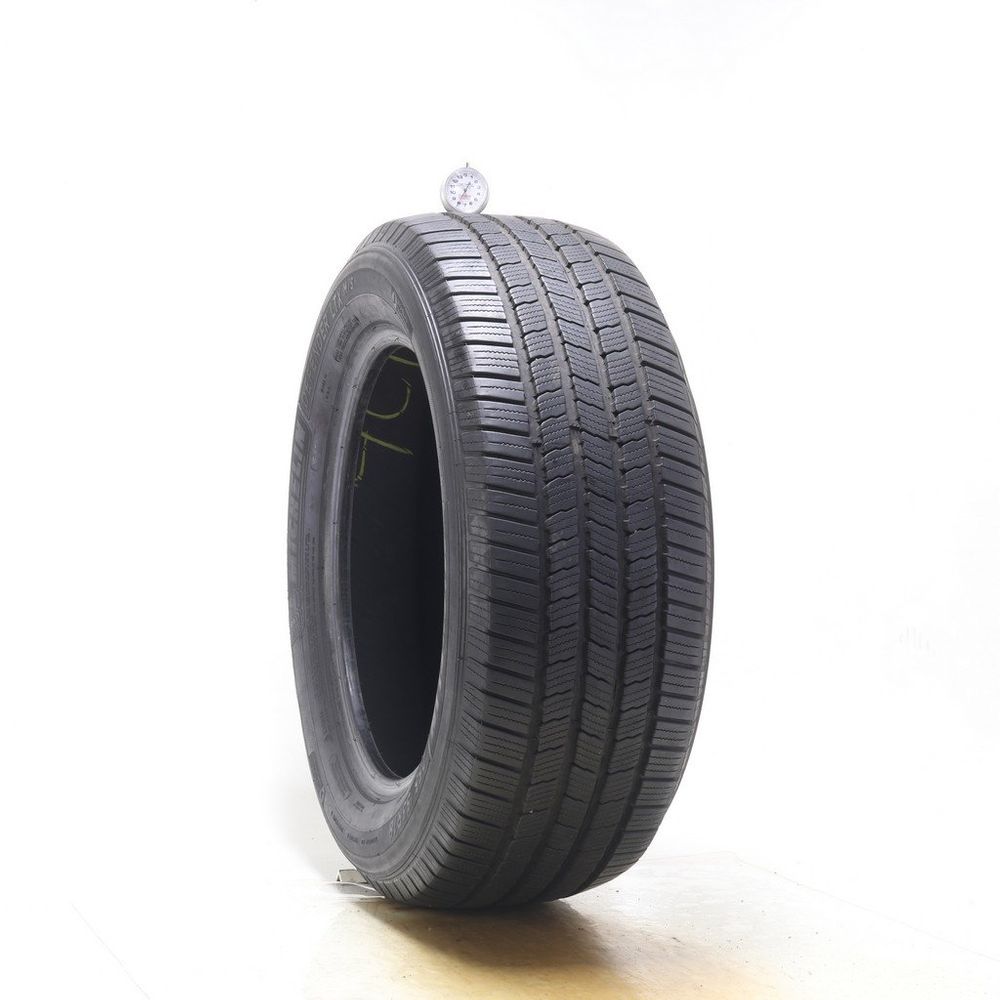 Set of (2) Used 255/55R18 Michelin Defender LTX M/S 109H - 8/32 - Image 1