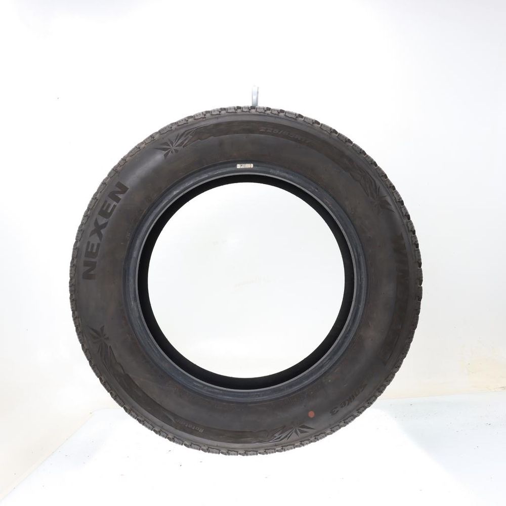 Set of (2) Used 225/65R17 Nexen WinGuard winSpike 3 102T - 9-10/32 - Image 3