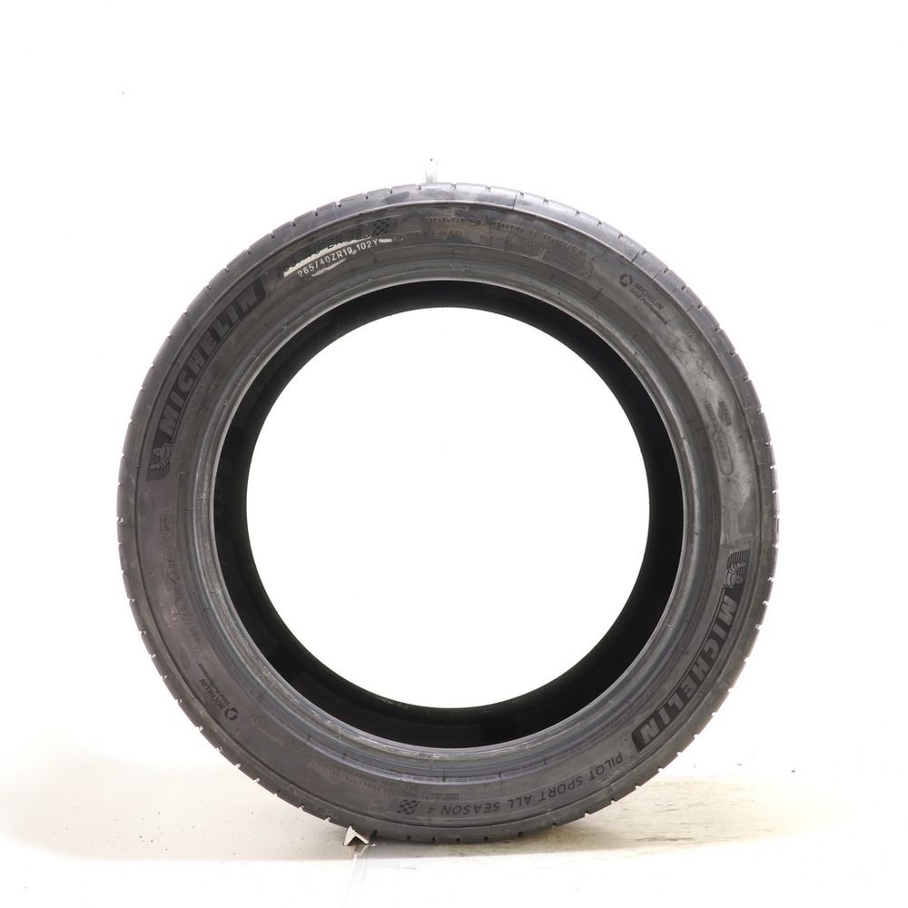 Set of (2) Used 265/40ZR19 Michelin Pilot Sport All Season 4 102Y - 8.5-9/32 - Image 6