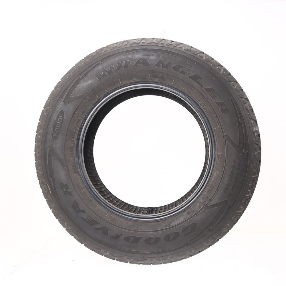 Set of (4) Used 245/75R17 Goodyear Wrangler All-Terrain Adventure Kevlar 112T - 6-7.5/32 - Image 6