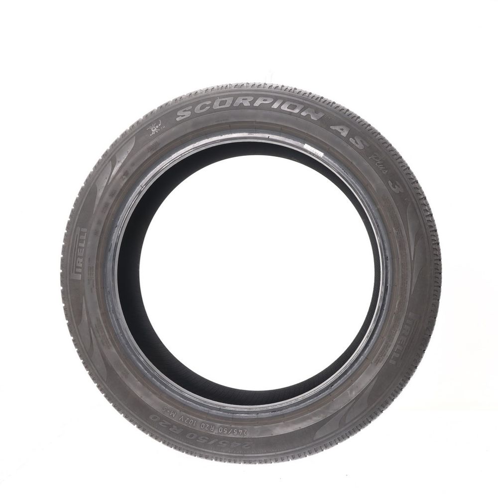 Set of (2) Used 245/50R20 Pirelli Scorpion AS Plus 3 102V - 7-7.5/32 - Image 6