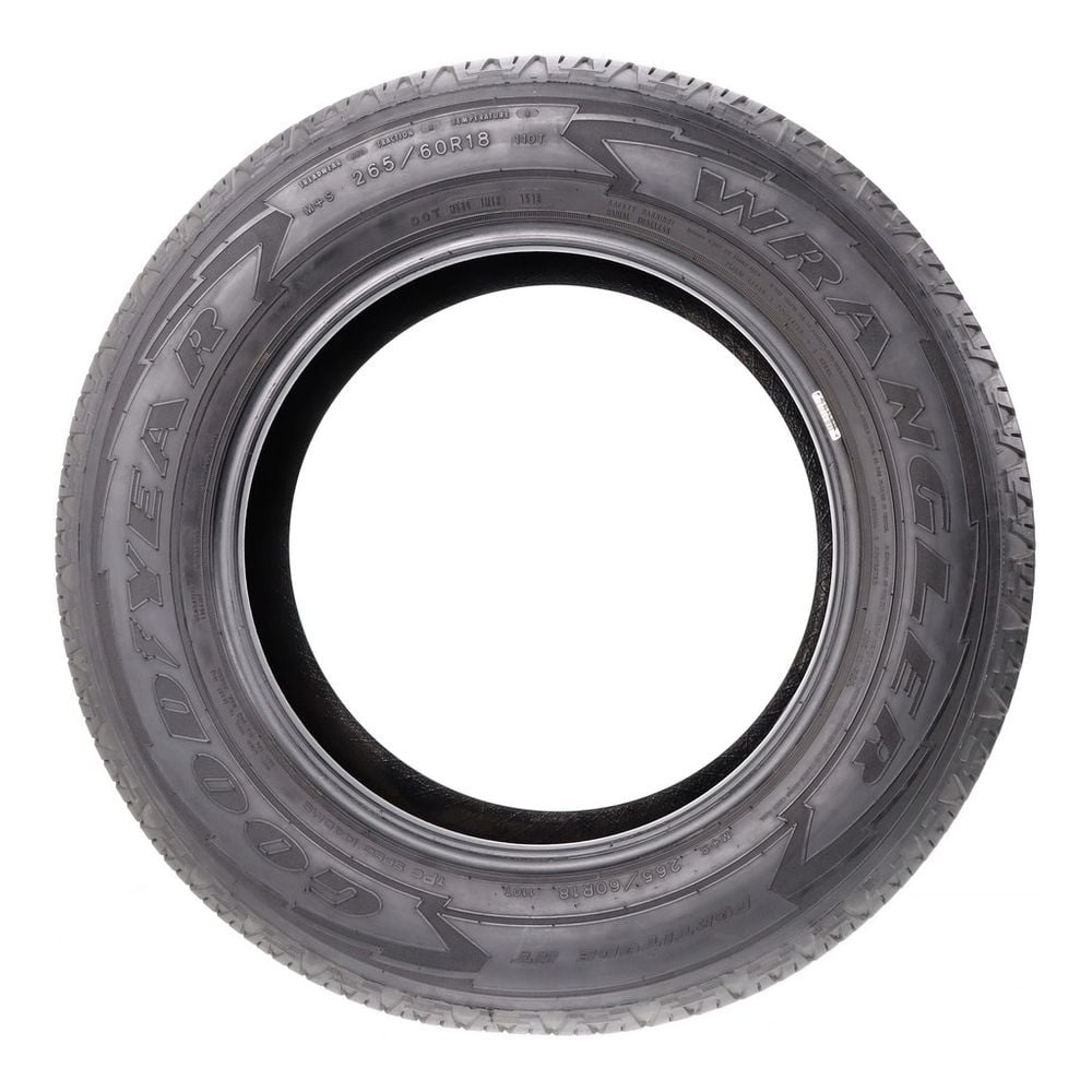Set of (4) Used 265/60R18 Goodyear Wrangler Fortitude HT 110T - 7.5-9/32 - Image 3