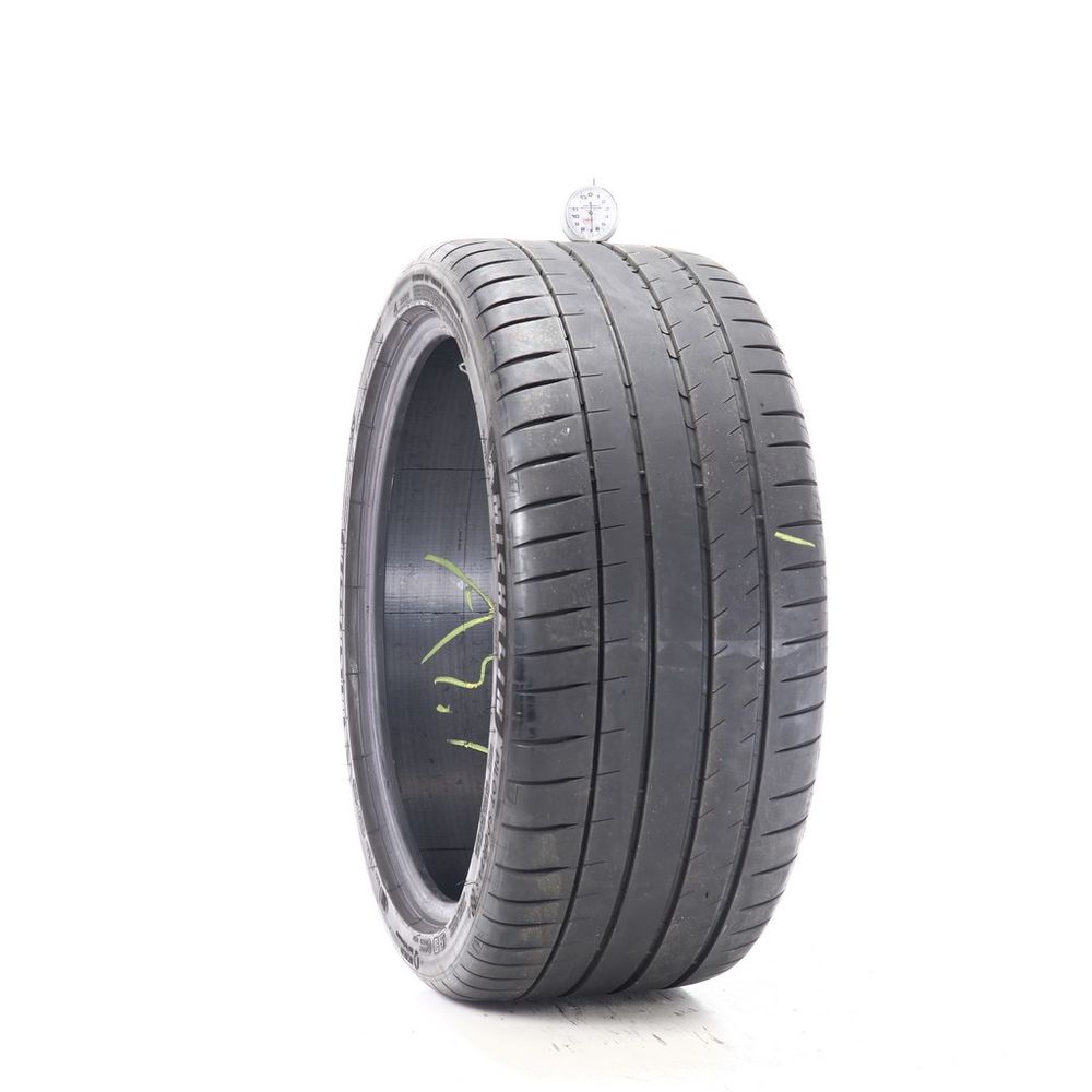 Set of (2) Used 255/35R19 Michelin Pilot Sport 4 S 96Y - 6.5-7/32 - Image 4