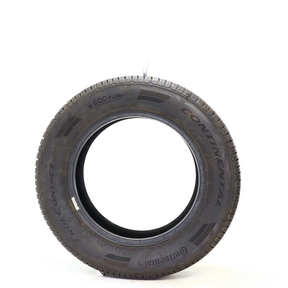 Set of (2) Used 195/65R15 Continental TrueContact Tour 91H - 10/32 - Image 3