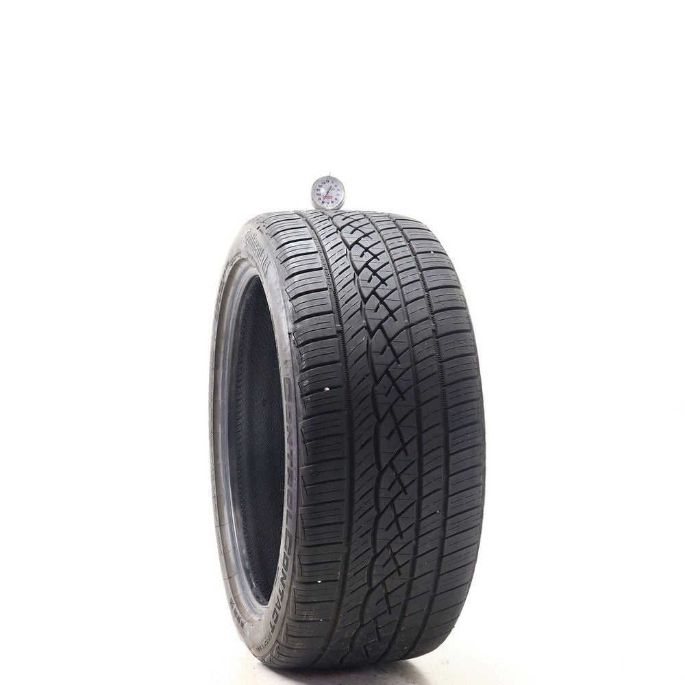 Set of (2) Used 245/40ZR18 Continental ControlContact Sport A/S 97Y - 8-8.5/32 - Image 1