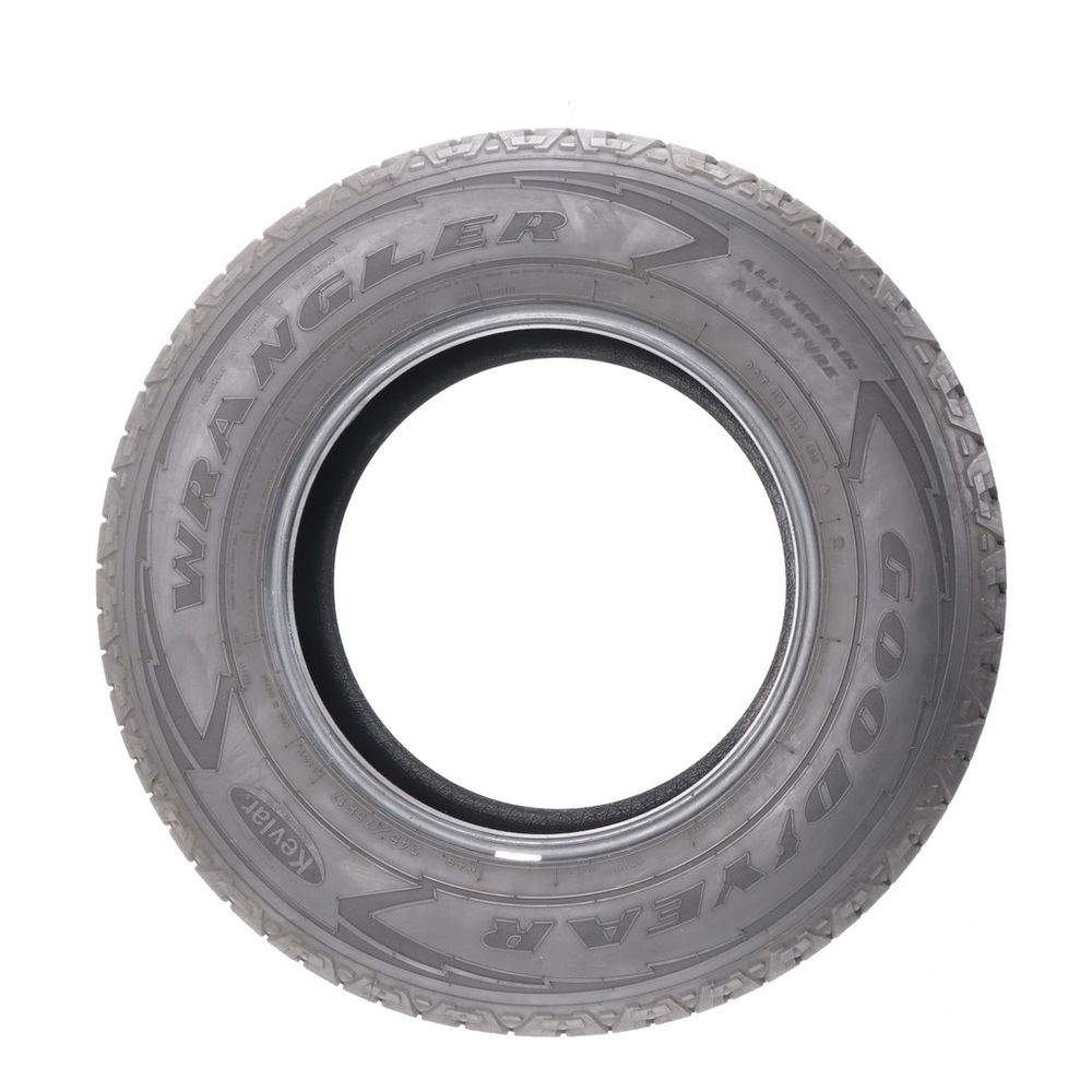 Set of (4) Used 245/75R17 Goodyear Wrangler All-Terrain Adventure Kevlar 112T - 6-6.5/32 - Image 6