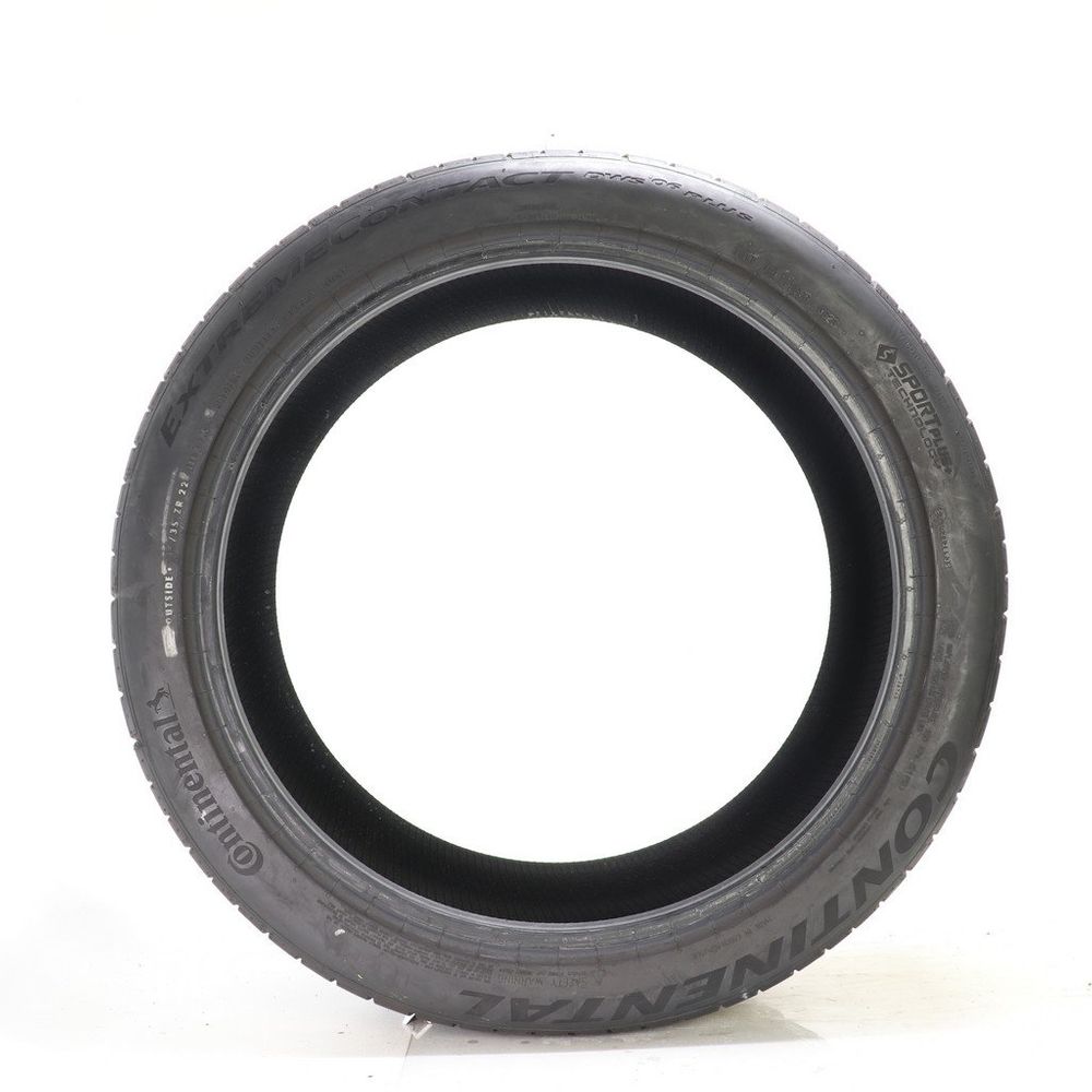 Set of (2) Used 315/35ZR22 Continental ExtremeContact DWS06 Plus 111Y - 9.5-10/32 - Image 3