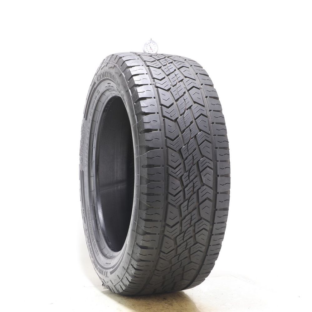 Set of (2) Used 275/55R20 Continental TerrainContact AT 113T - 6-7/32 - Image 1