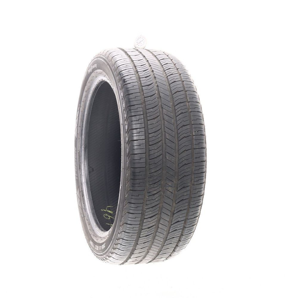 Set of (2) Used 285/45R22 Fuzion Highway 110H - 9-10/32 - Image 1