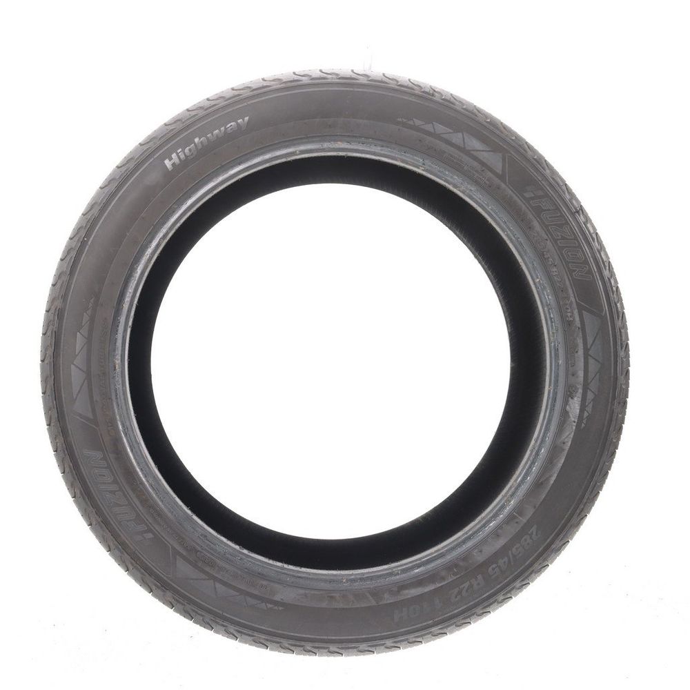 Set of (2) Used 285/45R22 Fuzion Highway 110H - 9-10/32 - Image 6