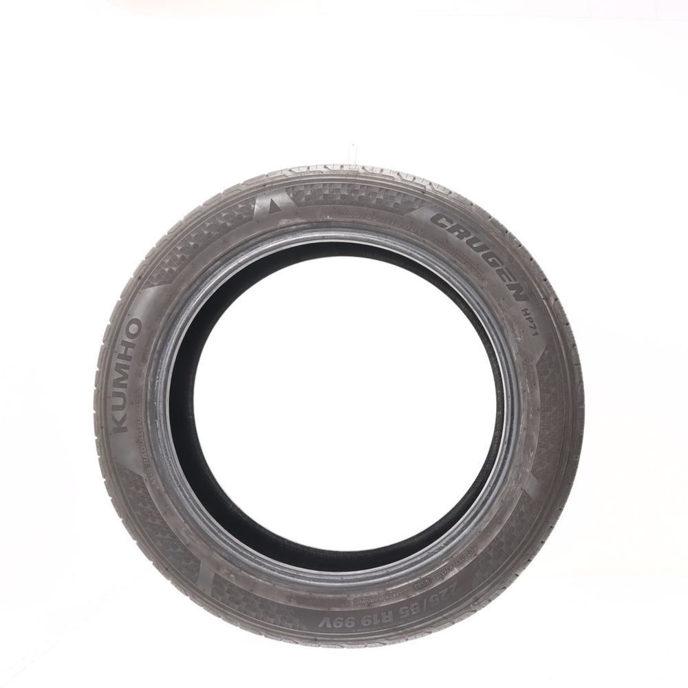 Set of (2) Used 225/55R19 Kumho Crugen HP71 99V - 9.5-10/32 - Image 3