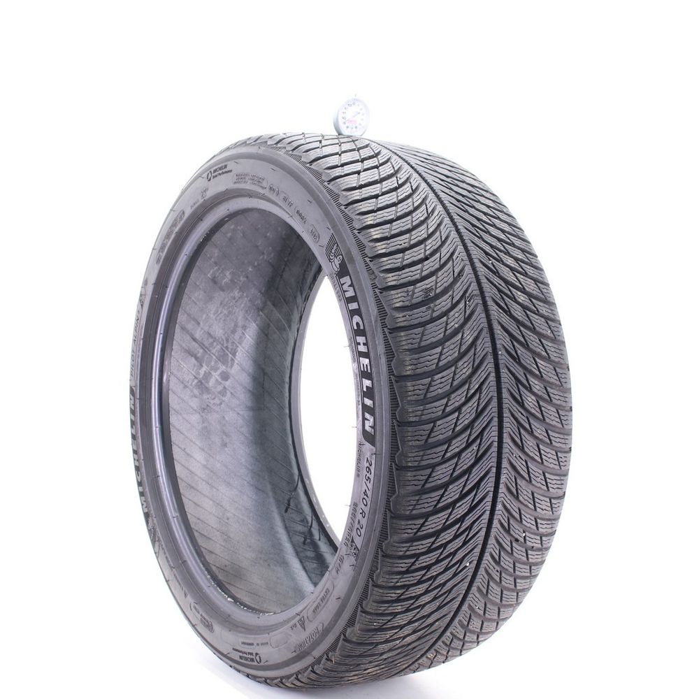 Set of (2) Used 265/40R20 Michelin Pilot Alpin 5 MO1 104W - 8.5-9/32 - Image 4