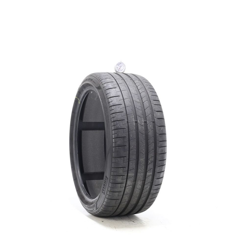 Set of (2) Used 245/35ZR19 Pirelli P Zero PZ4 MC PNCS 93Y - 7.5-8/32 - Image 4