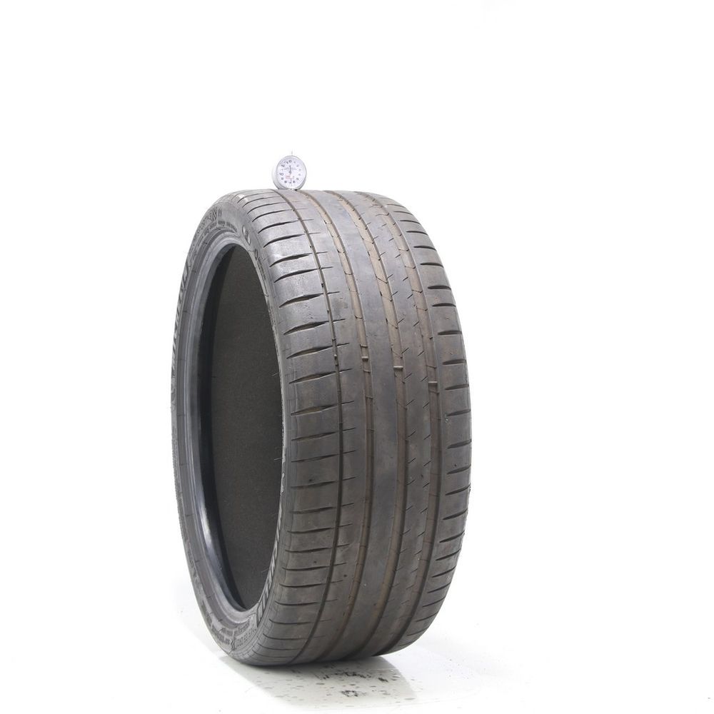 Set of (2) Used 245/35ZR21 Michelin Pilot Sport 4 S TO Acoustic 96Y - 6-6.5/32 - Image 4