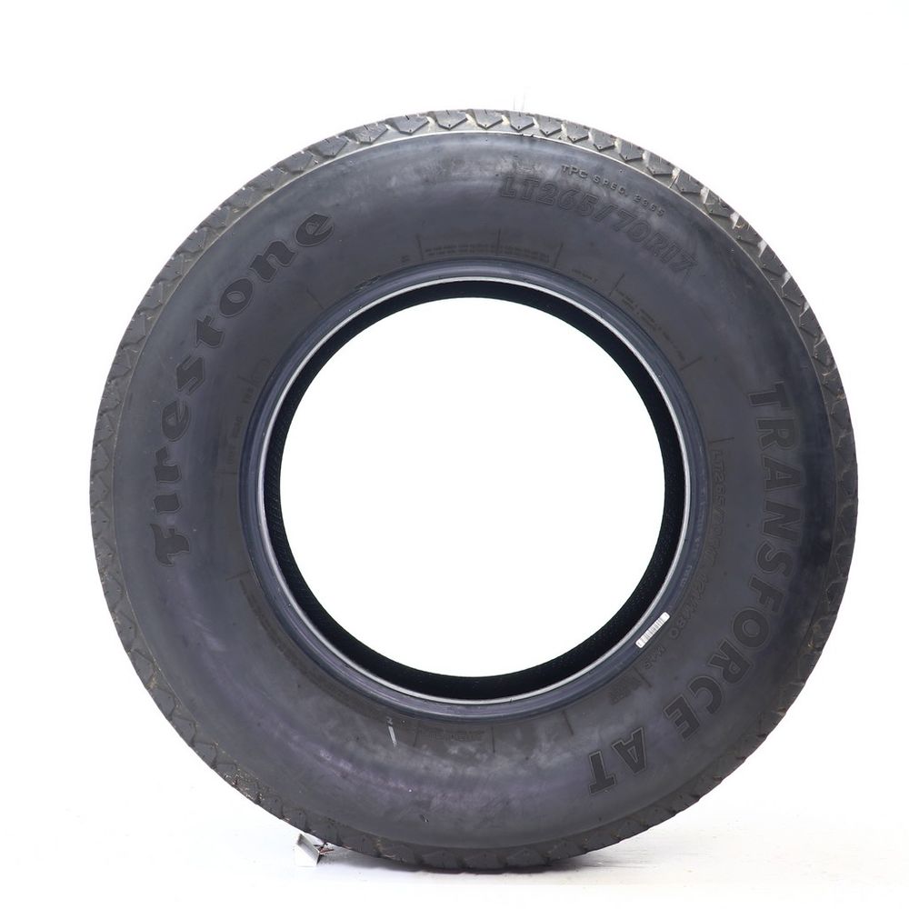 Set of (2) Used LT 265/70R17 Firestone Transforce AT 121/118Q E - 7.5-8.5/32 - Image 6