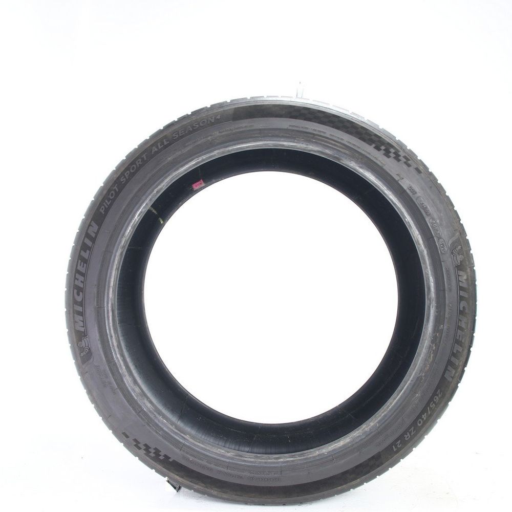 Set of (2) Used 265/40ZR21 Michelin Pilot Sport All Season 4 105Y - 6.5/32 - Image 3