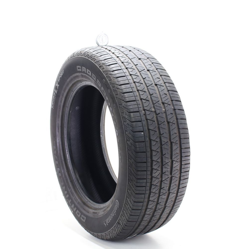Set of (2) Used 255/60R18 Continental CrossContact LX Sport 112V - 7-7.5/32 - Image 1