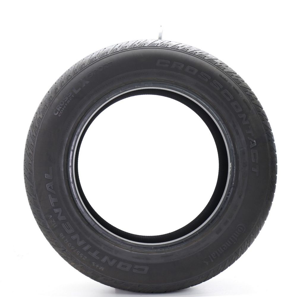 Set of (2) Used 255/60R18 Continental CrossContact LX Sport 112V - 7-7.5/32 - Image 3